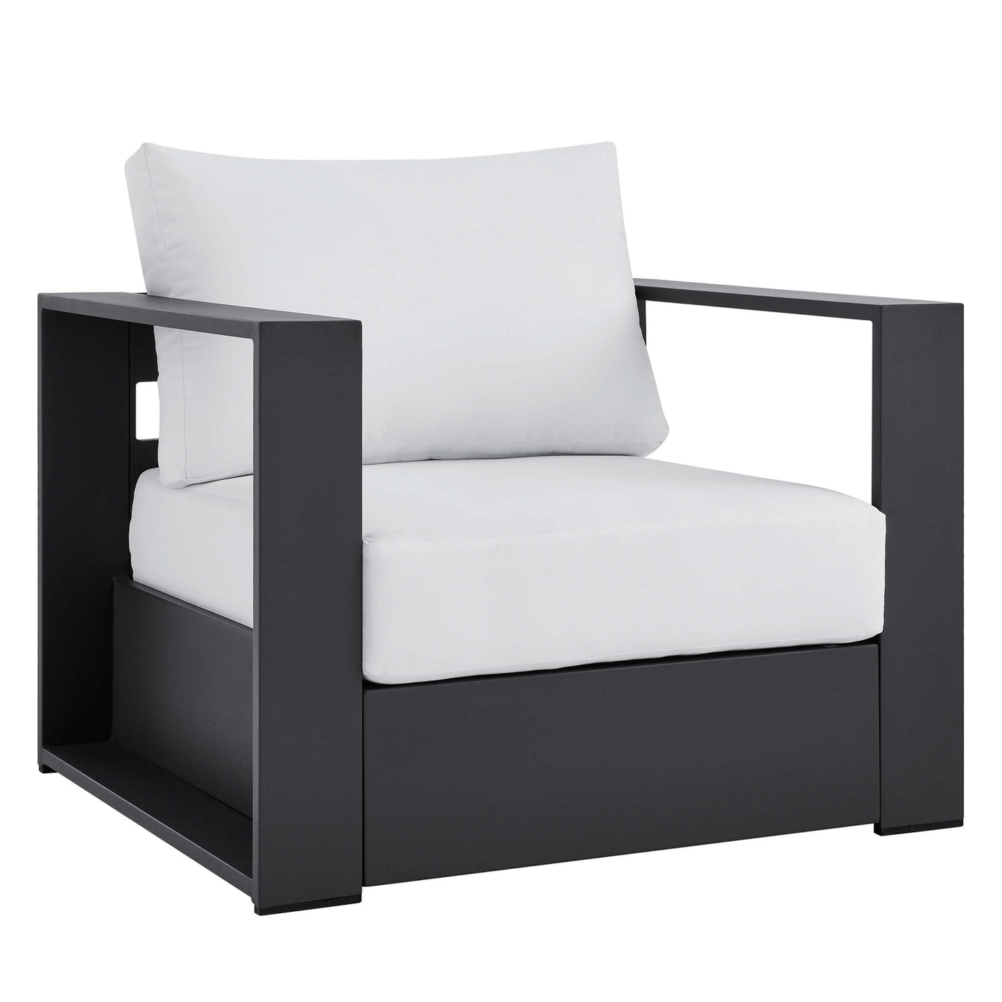 4-Piece Aluminum Patio Conversation Set – Modway Tahoe