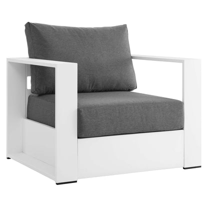 4-Piece Aluminum Patio Conversation Set – Modway Tahoe