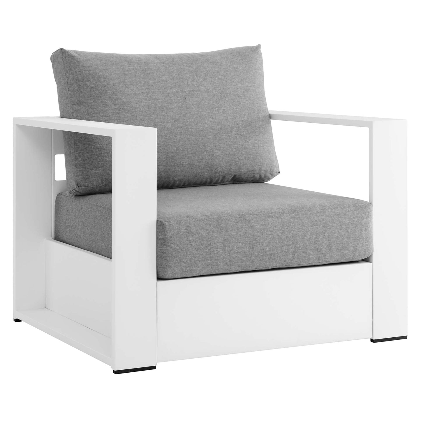 4-Piece Aluminum Patio Conversation Set – Modway Tahoe
