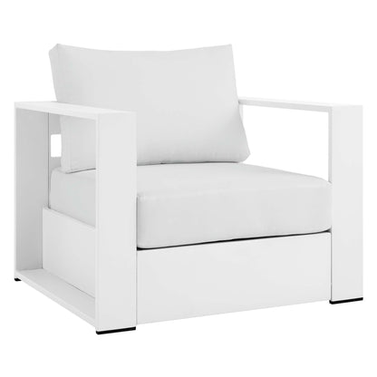 4-Piece Aluminum Patio Conversation Set – Modway Tahoe